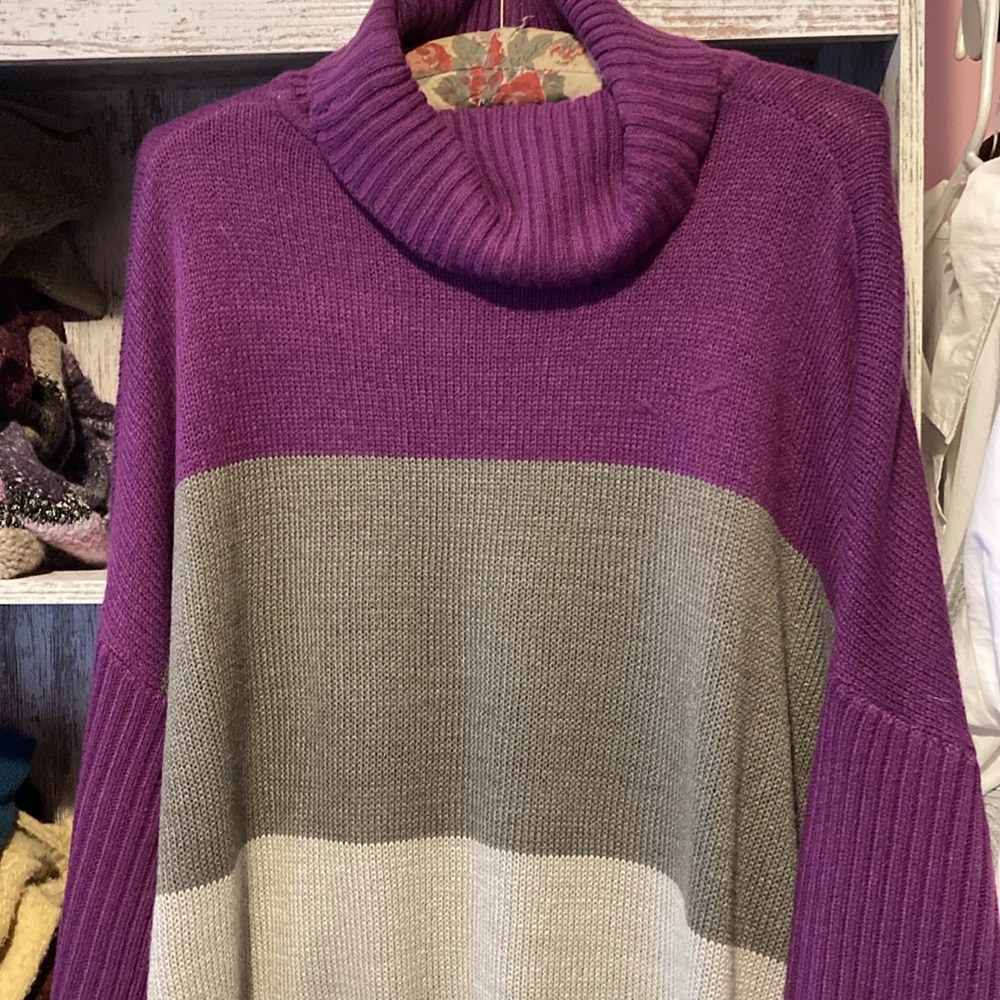 Ladies Multi Color Sweater - Picture 2 of 5